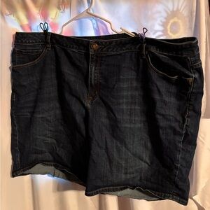 Lane Bryant Indigo Denim Shorts